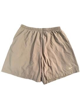 Nike Dri-Fit Women’s Size Small Running Shorts Lined Gray Athletic Logo